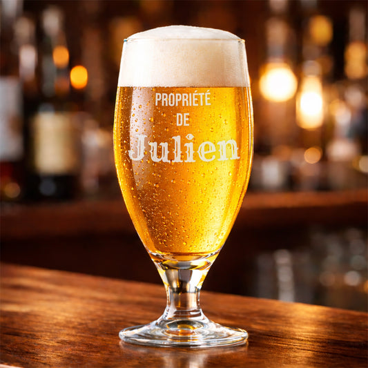Verre à bière 50cl - Propriété de ...