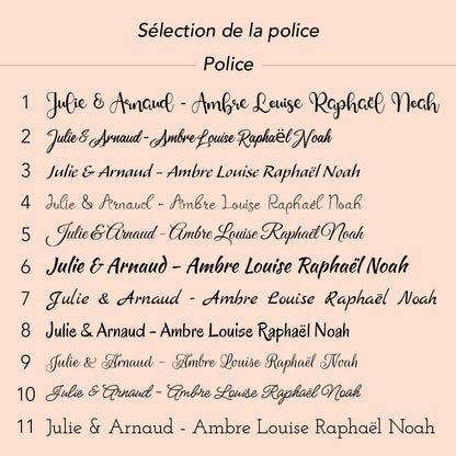 Flûte de champagne personnalisée Version “Signature”