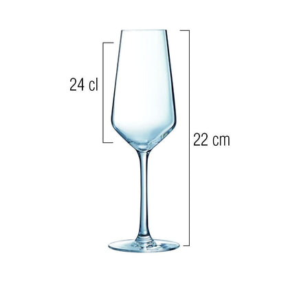 Flûte de champagne personnalisée Version “Signature”