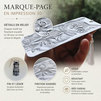 Marque-page personnalisé animaux