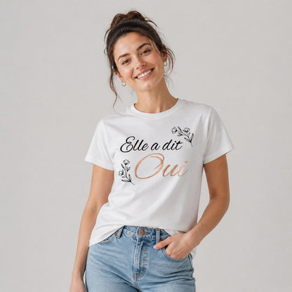 T-shirt EVJF - Elle a dit Oui