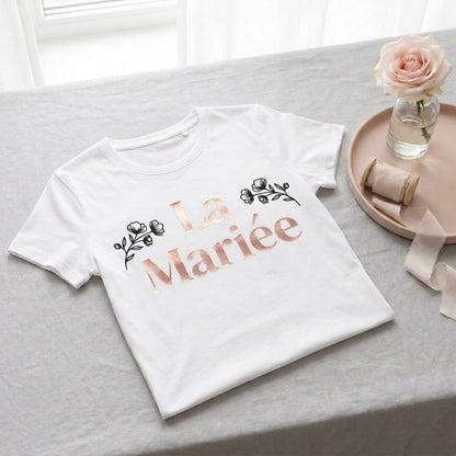 T-shirt La Mariée & Team Mariée