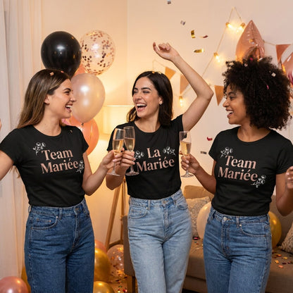 T-shirt La Mariée & Team Mariée