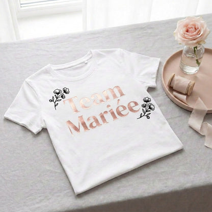 T-shirt La Mariée & Team Mariée