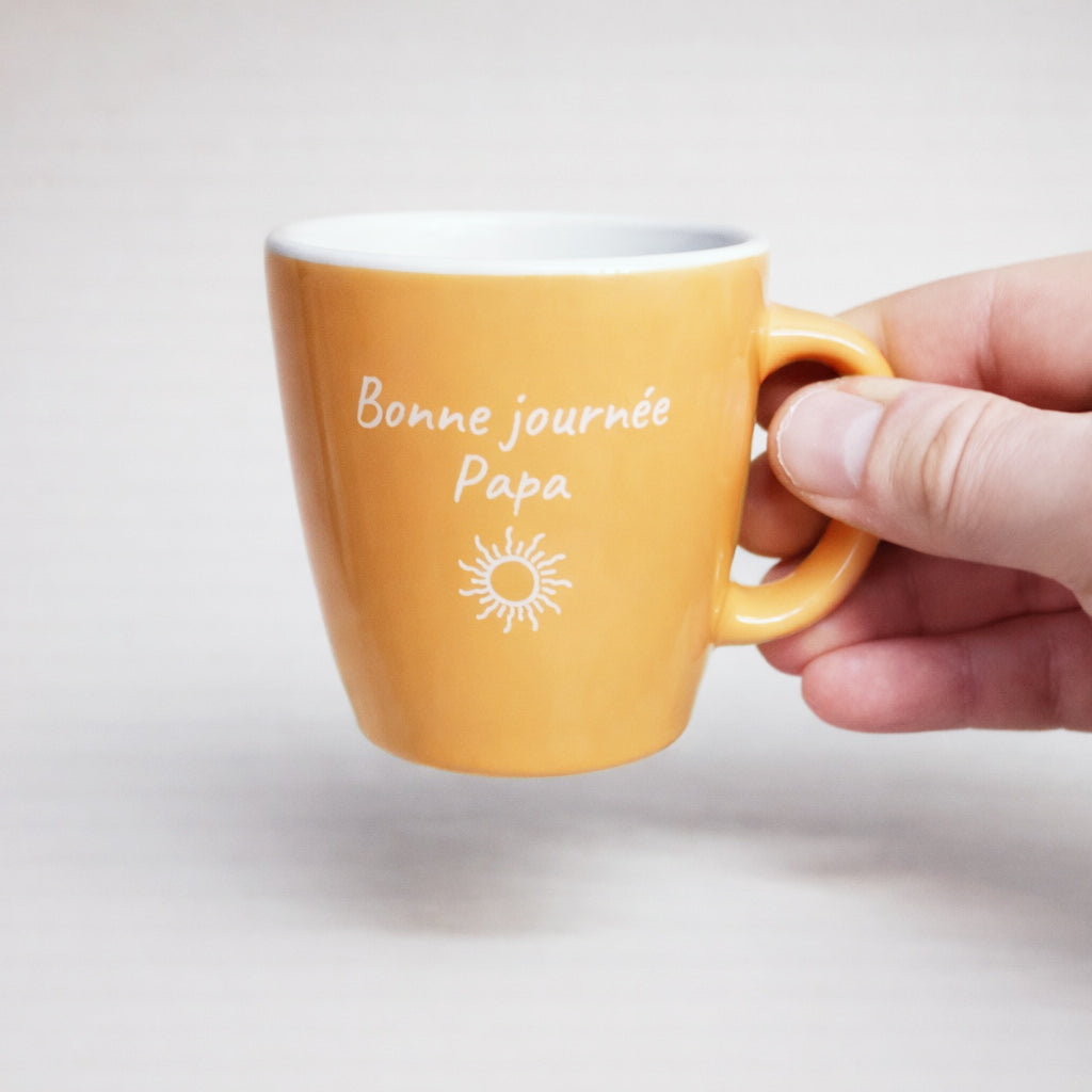 Tasse mug 180ml personnalisée en céramique 3 couleurs