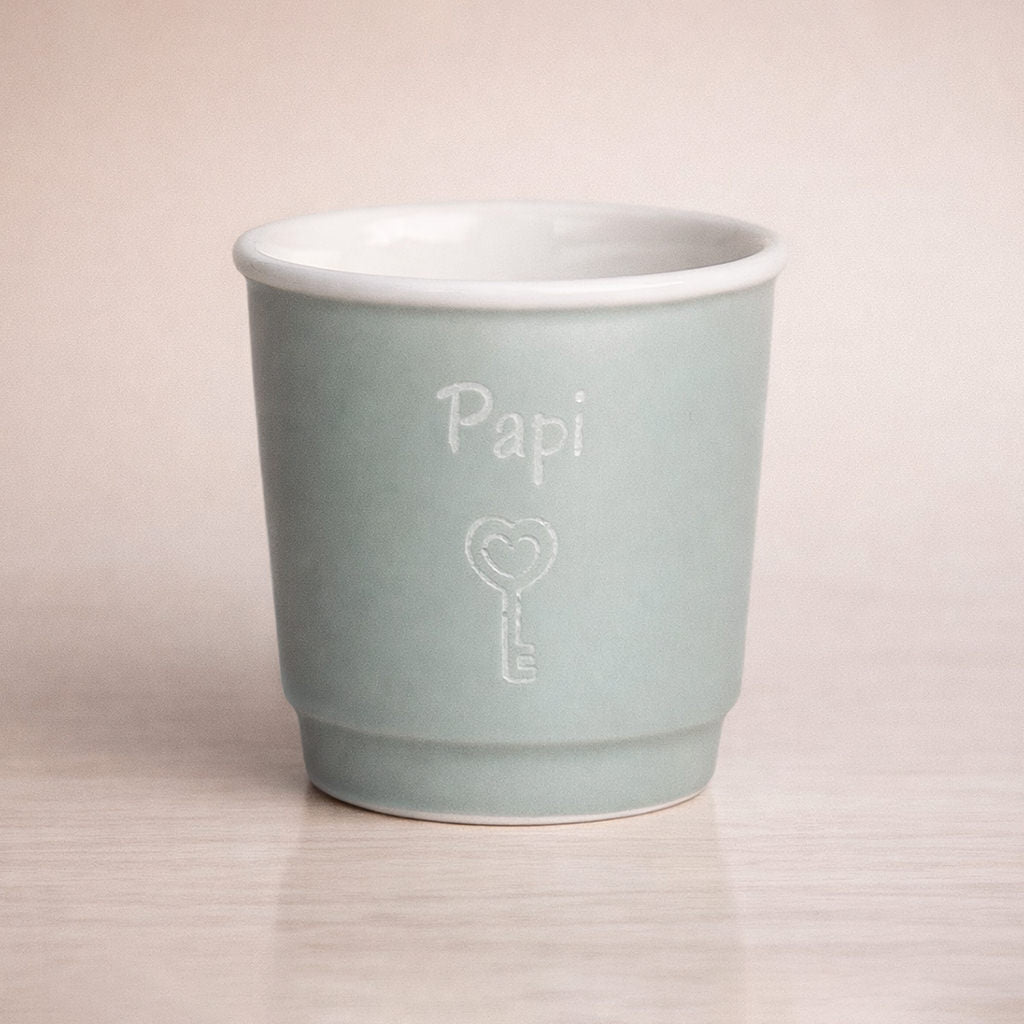 Tasse espresso 90ml personnalisée en céramique 3 couleurs