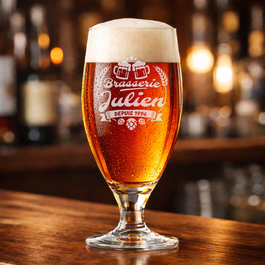 Verre à bière 50cl - Style brasserie