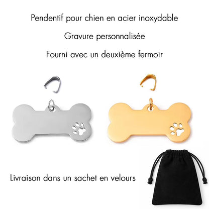 Médaille pour chien