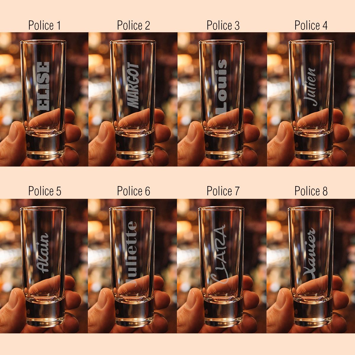 Verre shooter personnalisé 6 cl