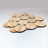 Jeu de mémoire en bois avec 12 animaux différents 2