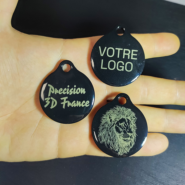 Porte cle NFC personnalisable logo 600x600
