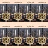 Exemples de décoration pour la personnalisation d’un verre à champagne gravé.