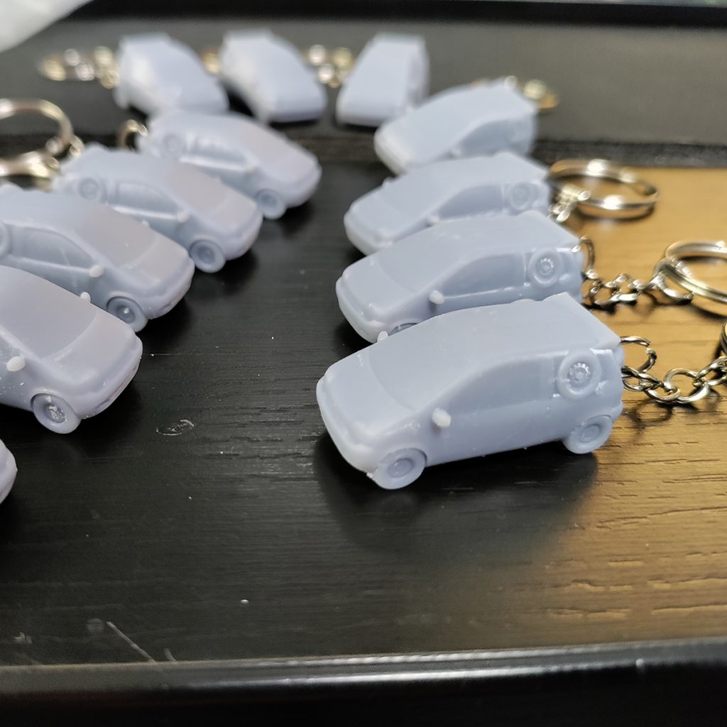 Porte clé voiture Twingo impression 3D résine