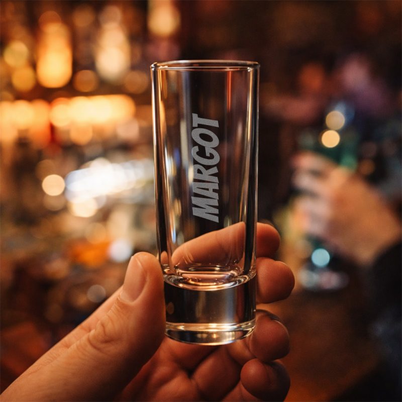 Verre shooter personnalisé pour soirée